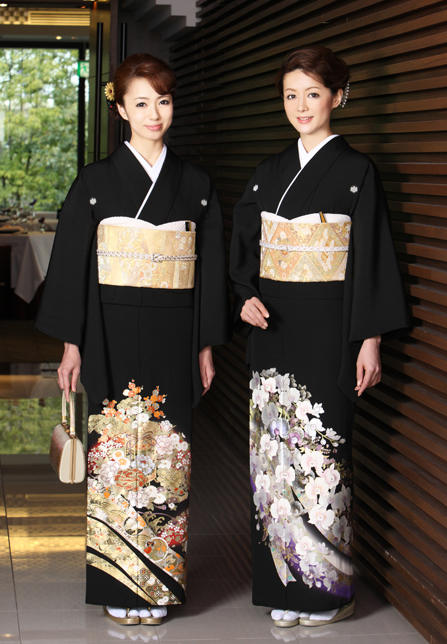 Tomesode là loại Kimono sang trọng dành cho phụ nữ đã kết hôn