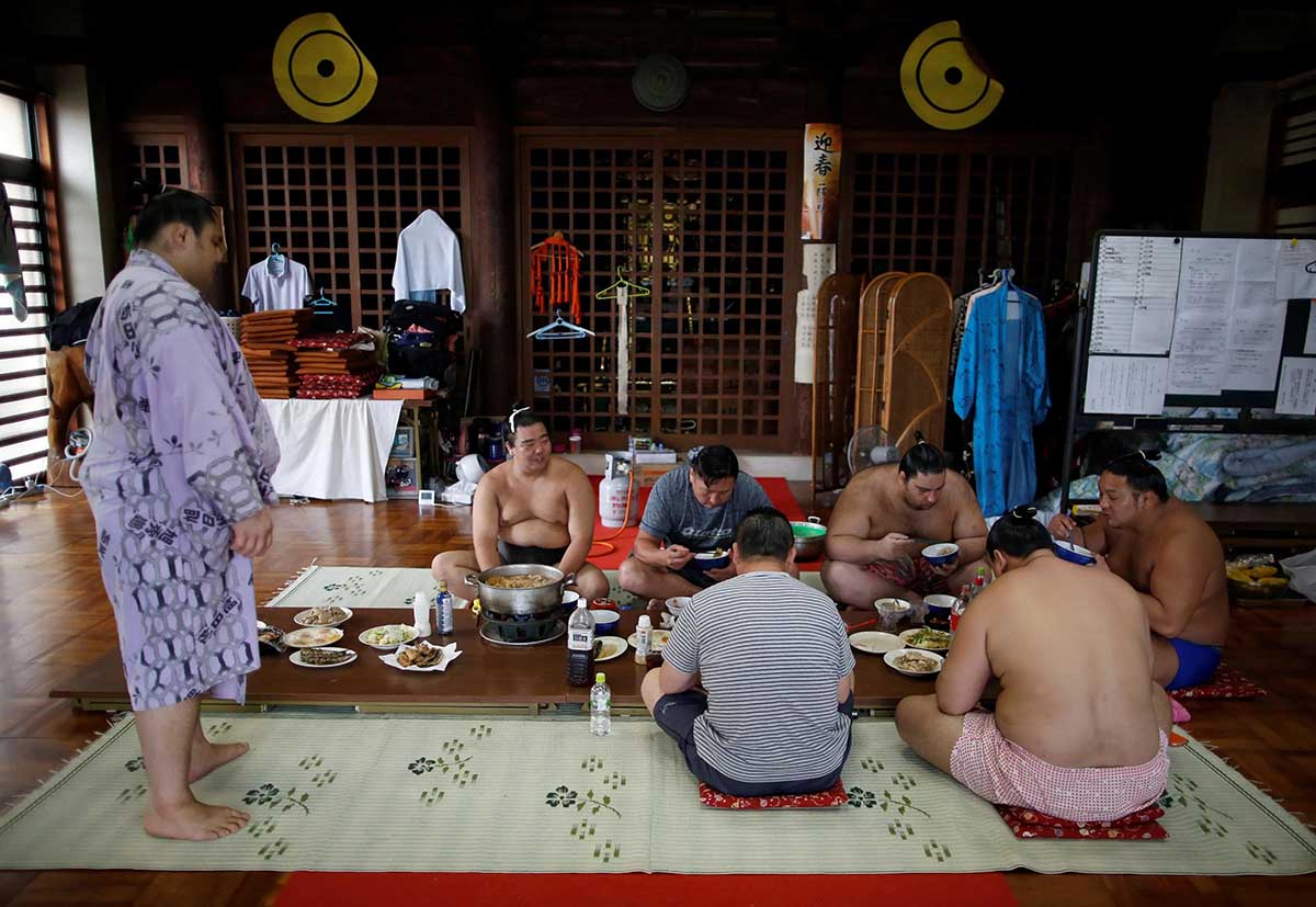 Chế độ ăn uống của các sumo